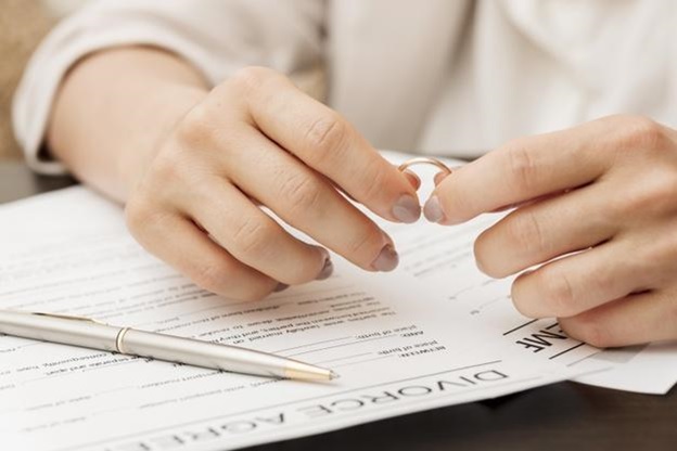 Divorce issue in case of husband living abroad: