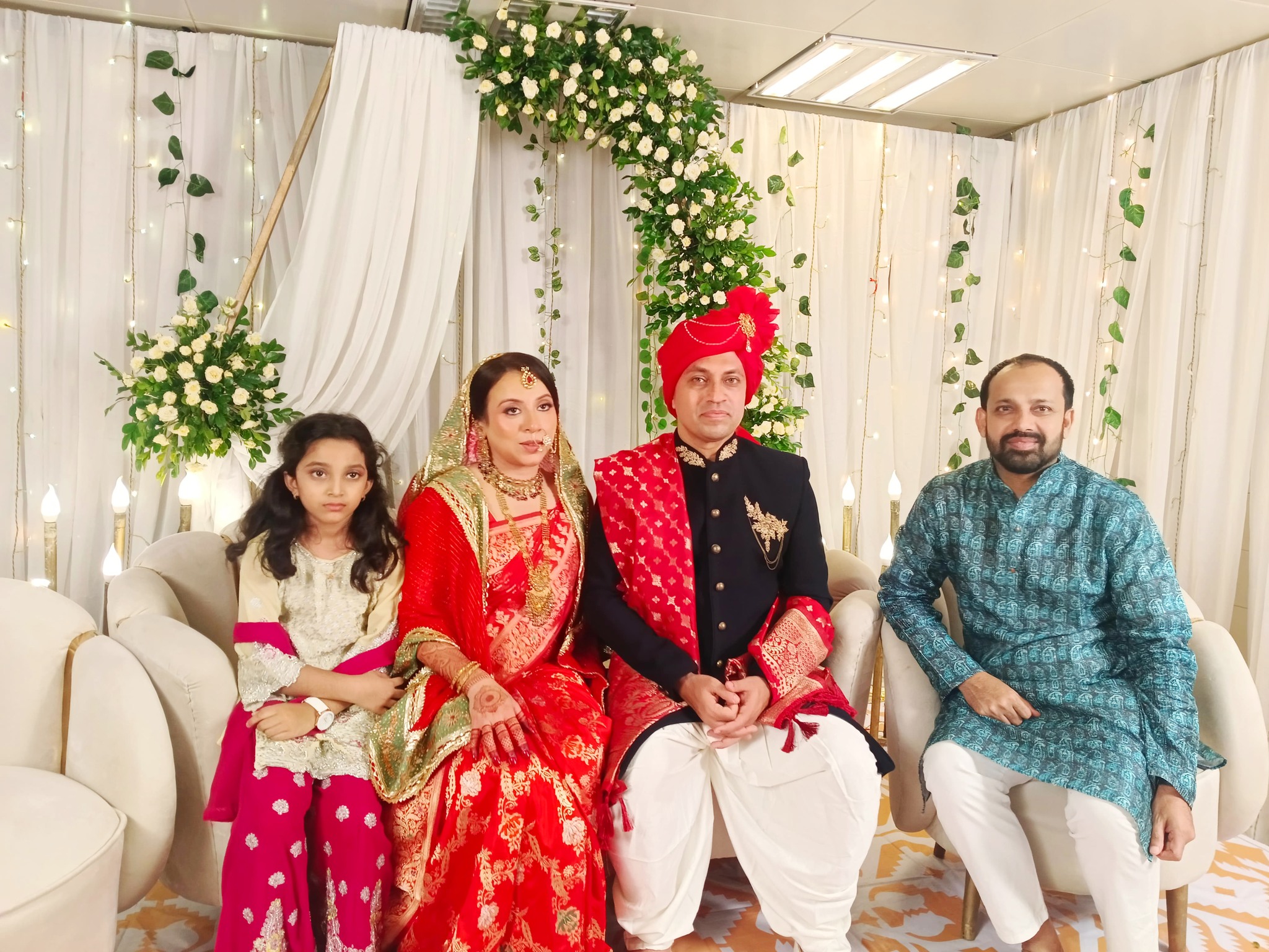 খন্দকার এমদাদুল হক সাহেব ও আমাতুল্লাহ মাহমুদ ম্যাডাম- এর বিবাহ সম্পন্ন করলো “ম্যারেজ সল্যুশন বিডি”